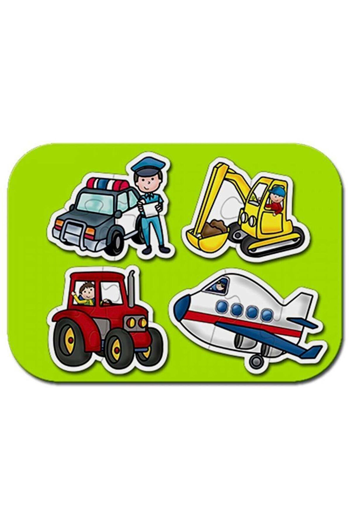 Kız Çocuk Oyuncak Baby Puzzle Meslekler Erkek Çocuk Oyuncak Eğitici Oyuncaklar