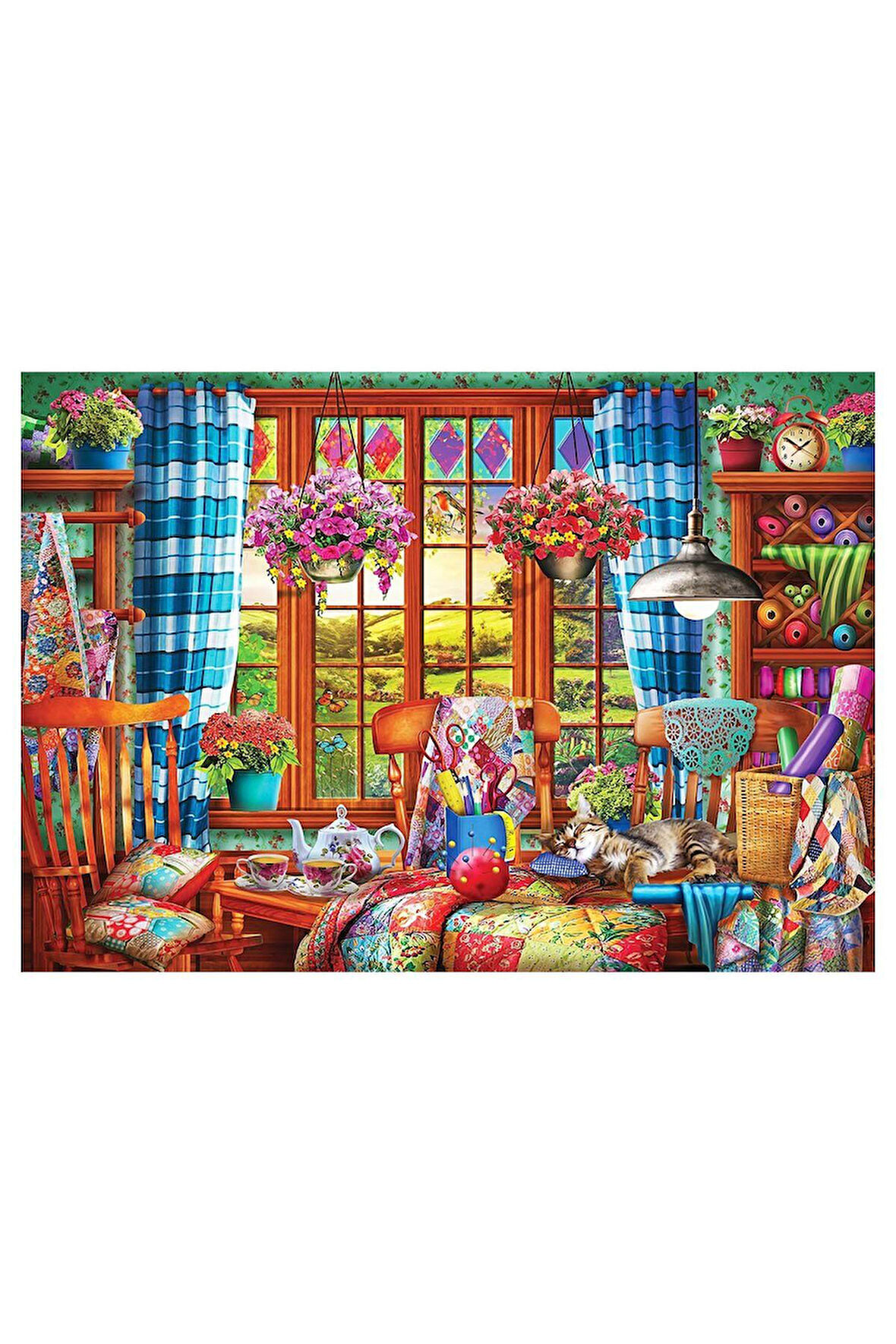 Kız Çocuk Oyuncak KS Stitching Room 1000 Parça Puzzle Erkek Çocuk Oyuncak Eğitici Oyuncaklar