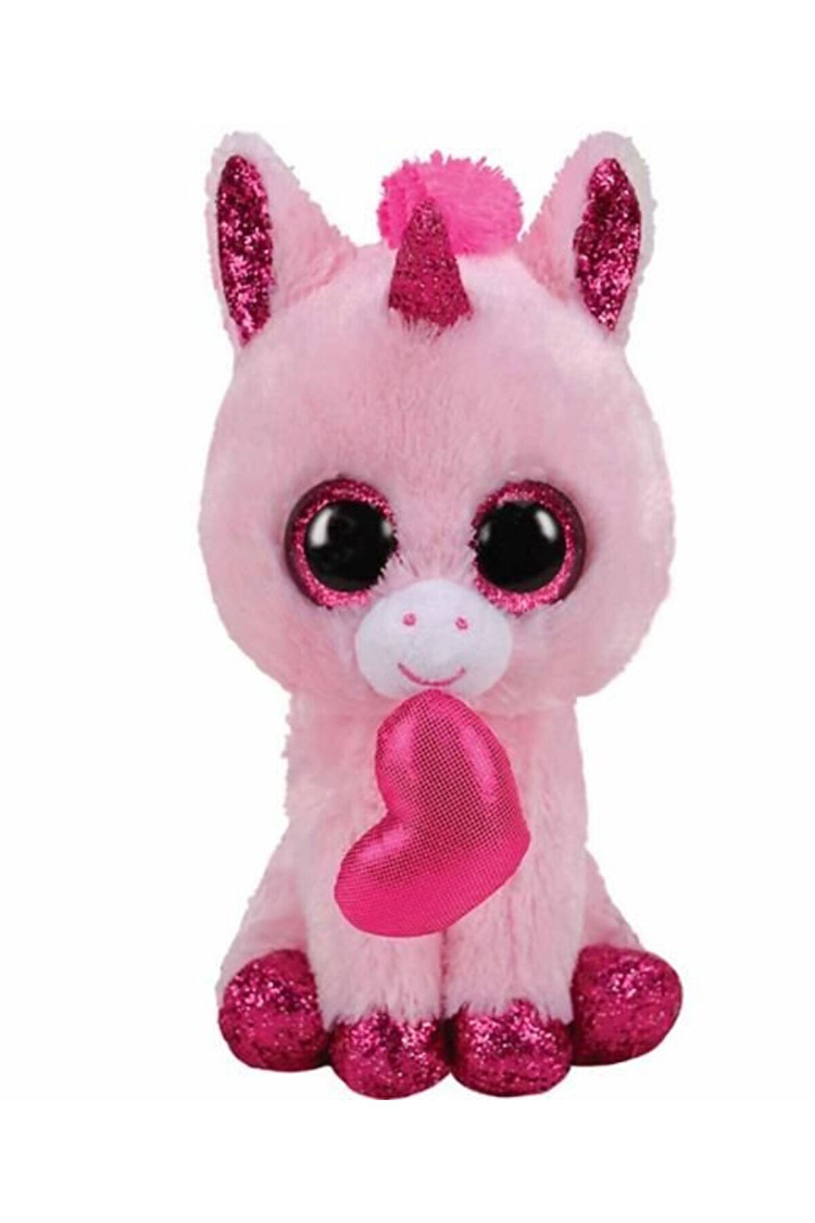 Kız Çocuk Oyuncak Ty Beanie Boos Kalpli Unicorn Darling 22cm Erkek Çocuk Oyuncak Eğitici Oyuncaklar