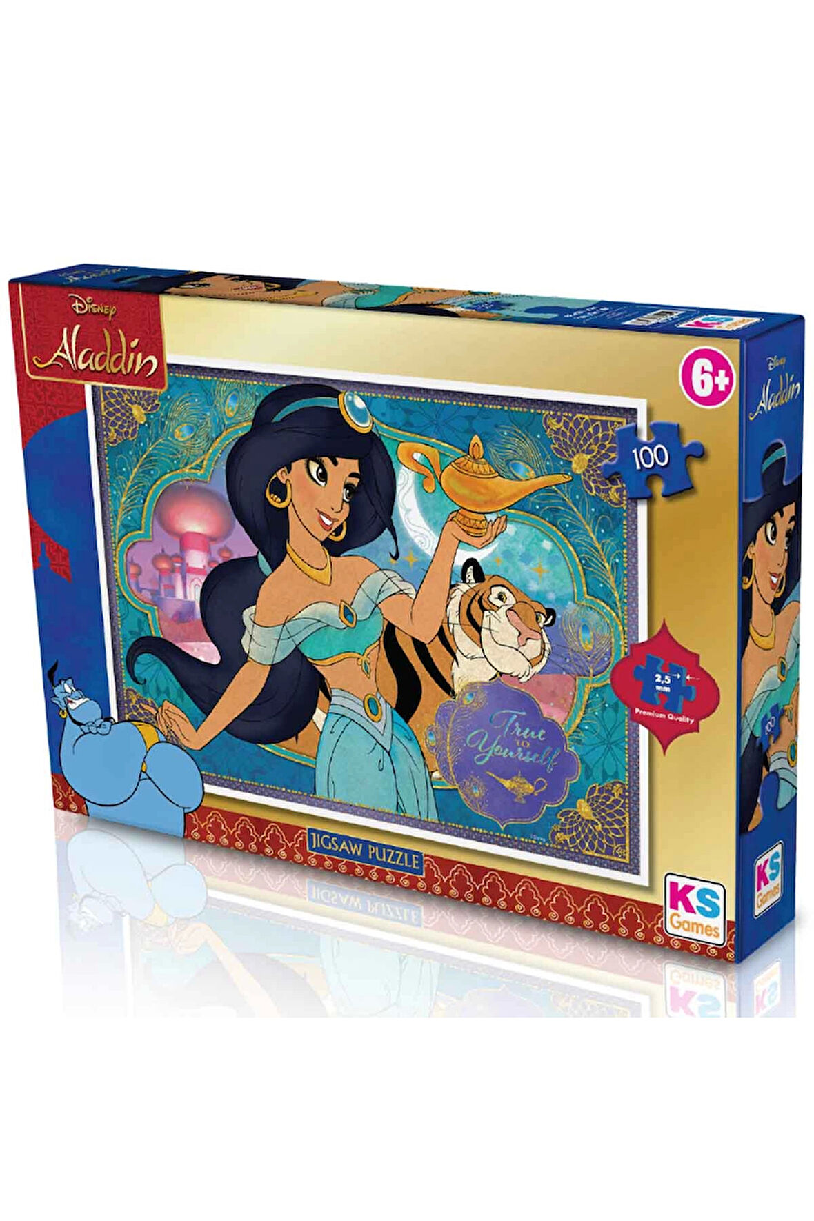 Kız Çocuk Oyuncak KS Aladdin 100 Parça Puzzle Erkek Çocuk Oyuncak Eğitici Oyuncaklar