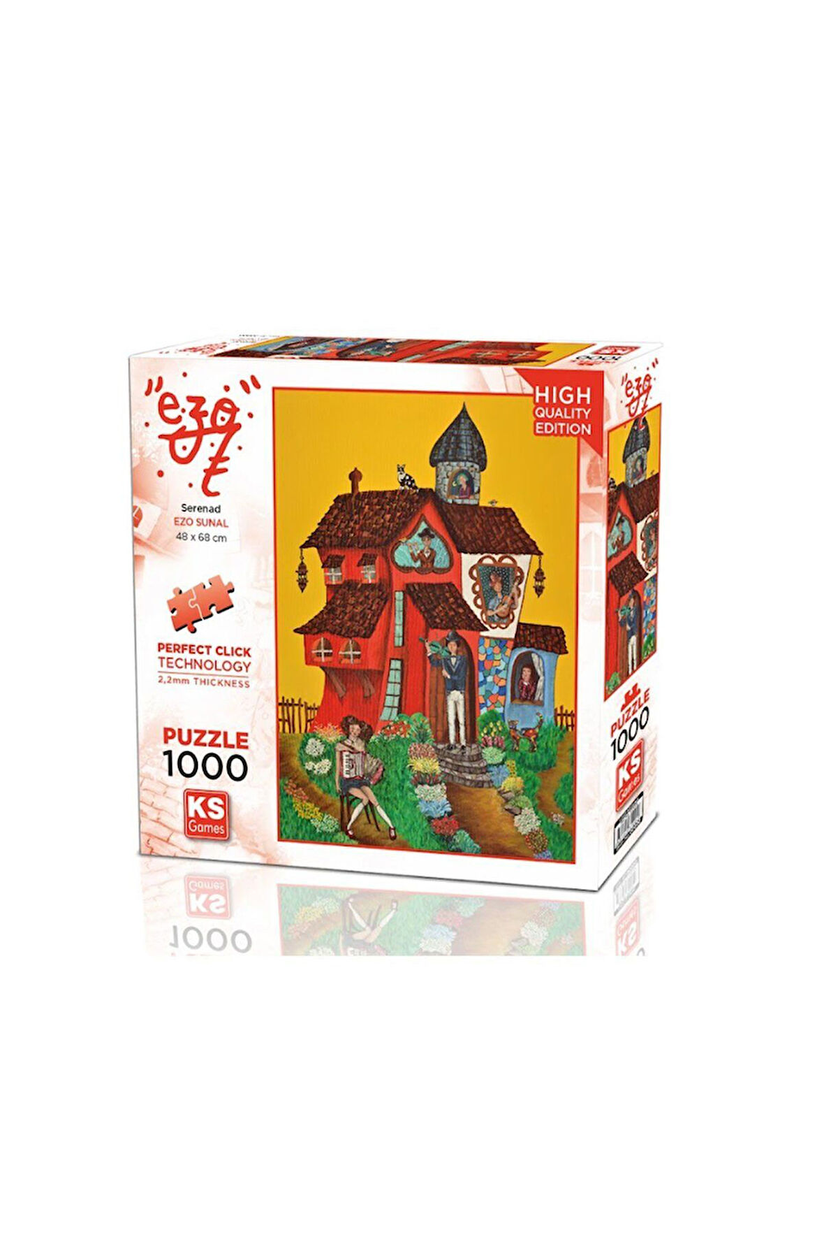 Kız Çocuk Oyuncak 20703 Serenad 1000 Parça Puzzle -KS Puzzle Erkek Çocuk Oyuncak Eğitici Oyuncaklar