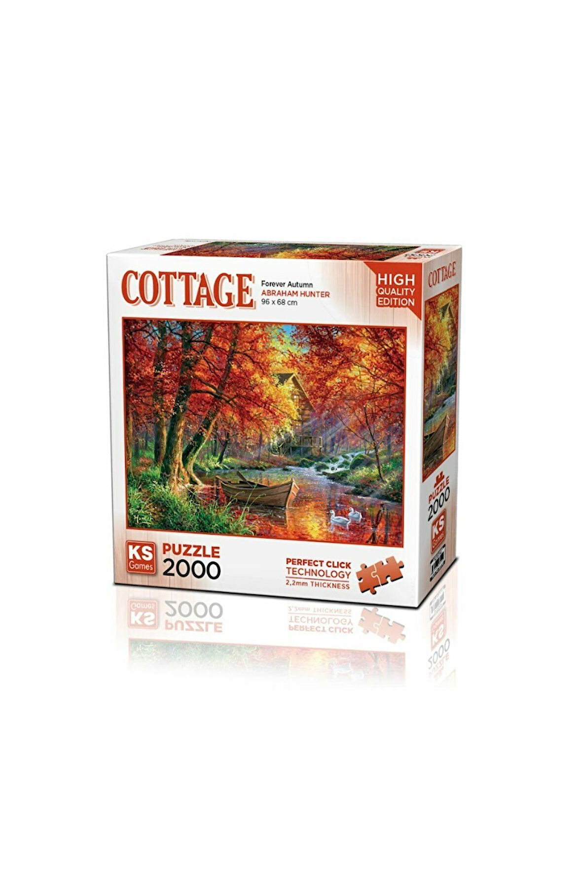 Kız Çocuk Oyuncak 22514 Forever Autumn 2000 Parça Puzzle -KS Erkek Çocuk Oyuncak Eğitici Oyuncaklar