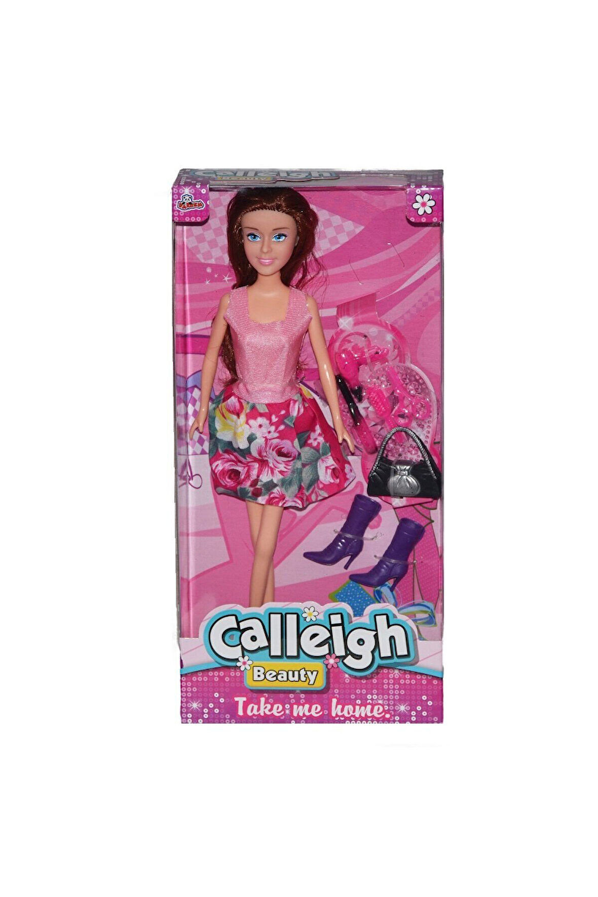 Kız Çocuk Oyuncak WG-66407 KUT.11,5 İNCH CALLEIGH BEBEK CAN Erkek Çocuk Oyuncak Eğitici Oyuncaklar