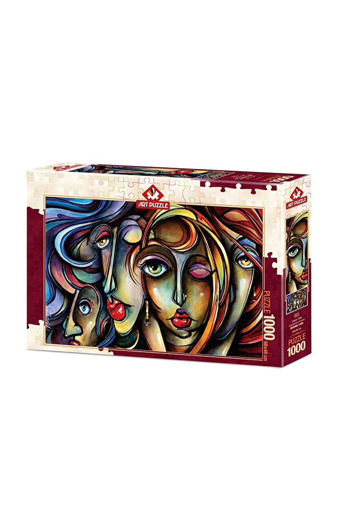 Kız Çocuk Oyuncak 5171/ART KAYBEDENLER KULÜBÜ-1000 PARÇA Erkek Çocuk Oyuncak Eğitici Oyuncaklar