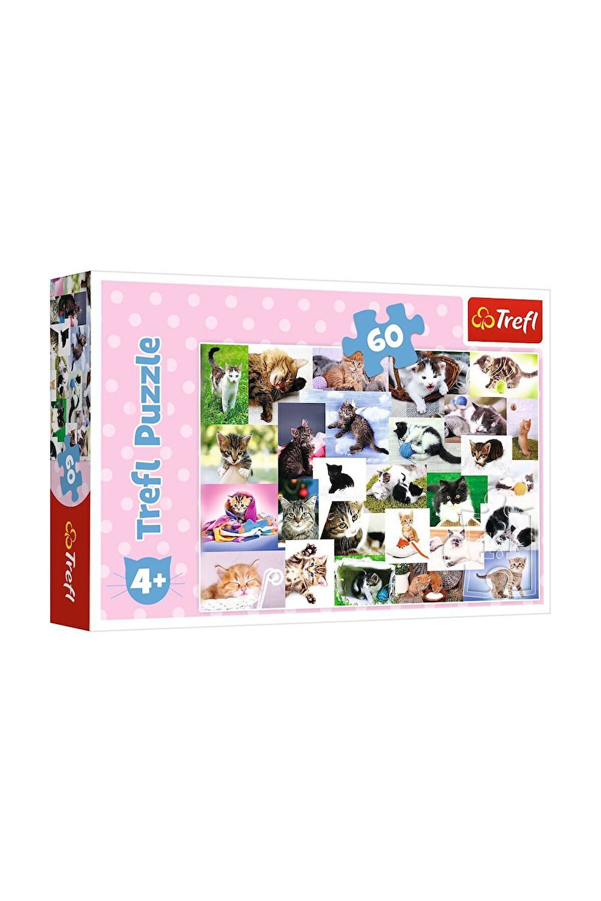 Kız Çocuk Oyuncak 17332 Trefl/60 PUZZLE CATS WORLD YAPBOZ Erkek Çocuk Oyuncak Eğitici Oyuncaklar