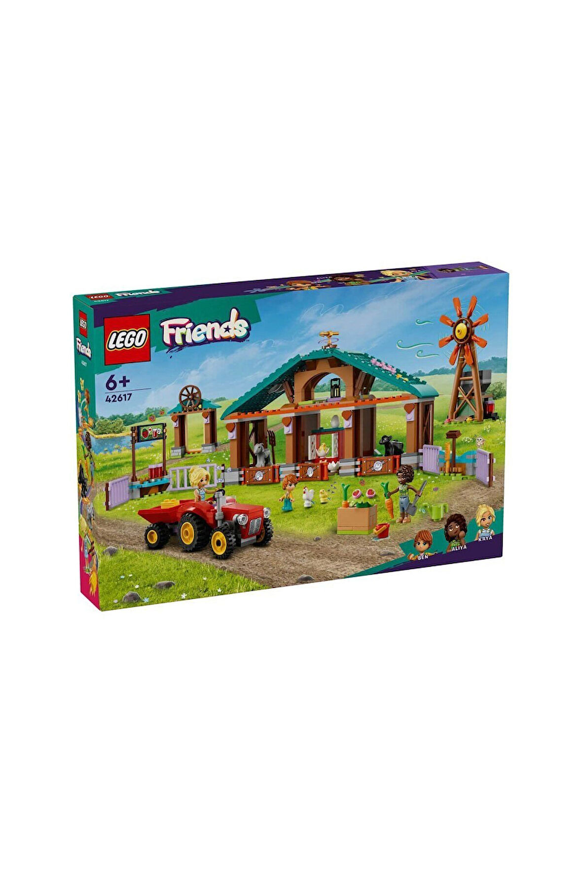 Kız Çocuk Oyuncak 42617 LEGO® Friends Çiftlik Hayvanı Barınağı 489 parça +6 yaş