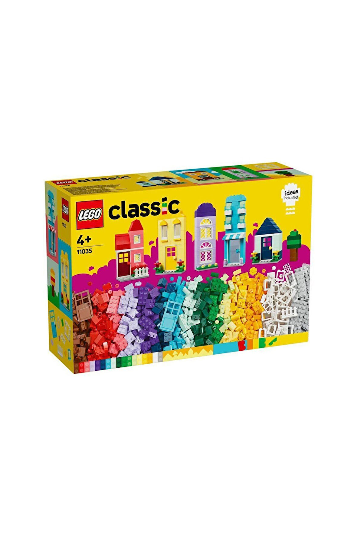 Kız Çocuk Oyuncak 11035 LEGO® Classic Yaratıcı Evler 850 parça +4 yaş Erkek Çocuk Oyuncak Eğitici Oy
