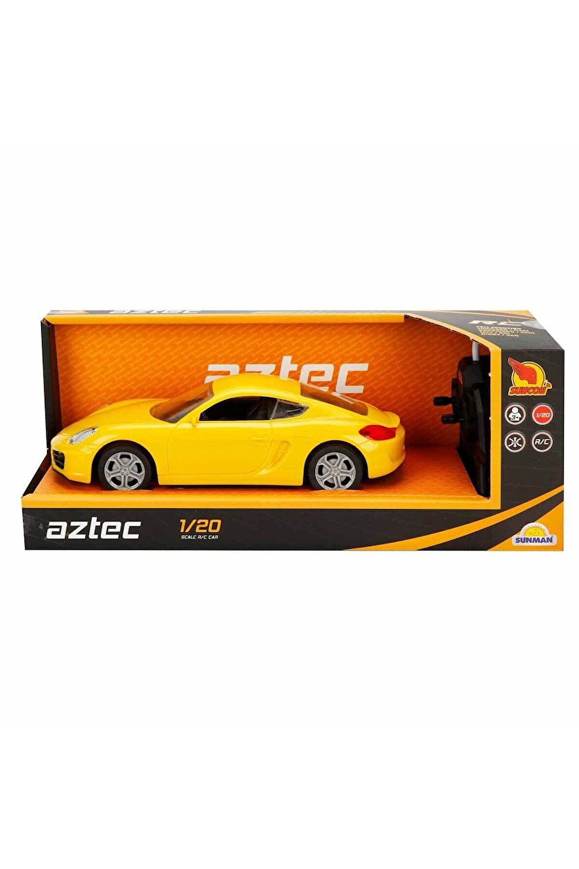 Kız Çocuk Oyuncak 20350 1:20 Uzaktan Kumandalı Aztec Spor Araba 20cm Erkek Çocuk Oyuncak Eğitici Oyu