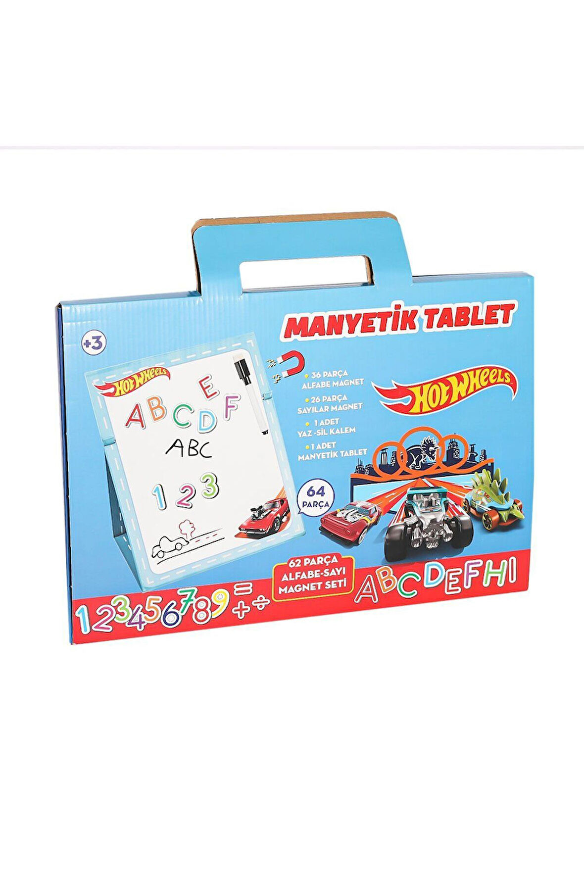 Kız Çocuk Oyuncak 2236 Manyetik Tablet 64 Parça Erkek Çocuk Oyuncak Eğitici Oyuncaklar