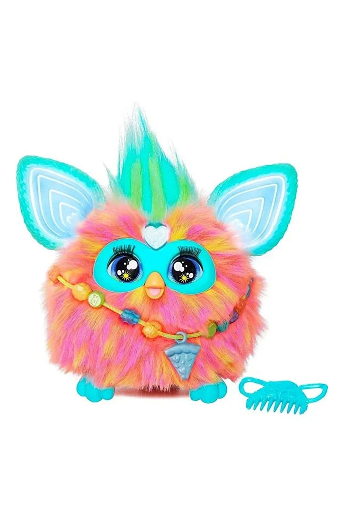 Kız Çocuk Oyuncak Furby Mercan İnteraktif Peluş F6744 Erkek Çocuk Oyuncak Eğitici Oyuncaklar