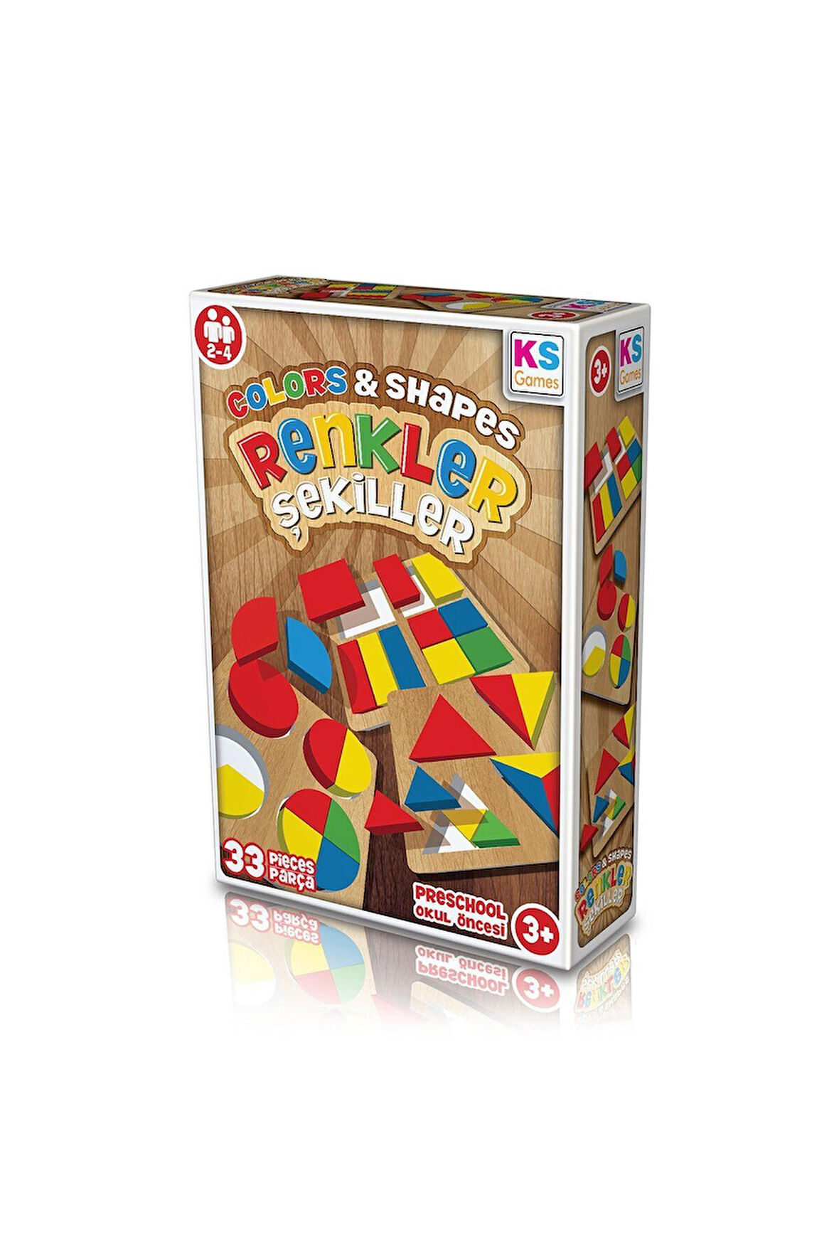 Kız Çocuk Oyuncak RS240 KS, Renkler - Şekiller - Colors & Shapes / +3 yaş Eğiticiic