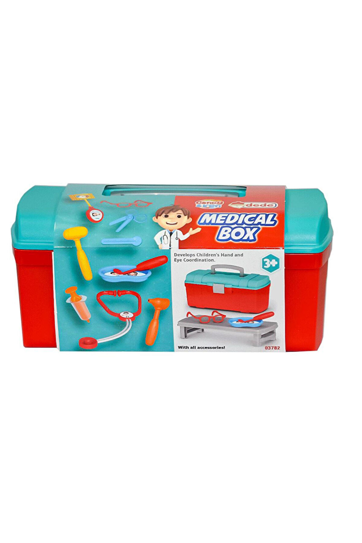 Kız Çocuk Oyuncak 03782 Candy Ken Medical Çanta Erkek Çocuk Oyuncak Eğitici Oyuncaklar