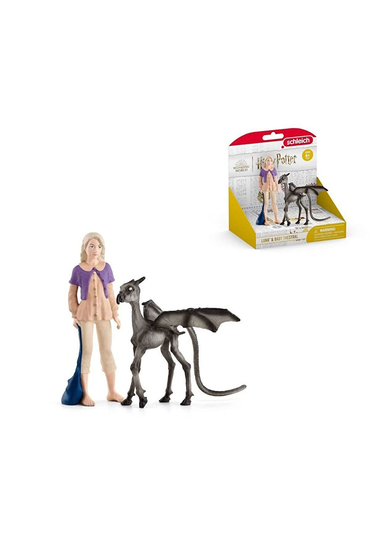 Kız Çocuk Oyuncak 42636 Schleich - Luna Lovegood ve Baby Thestral - Serisi +3 ya