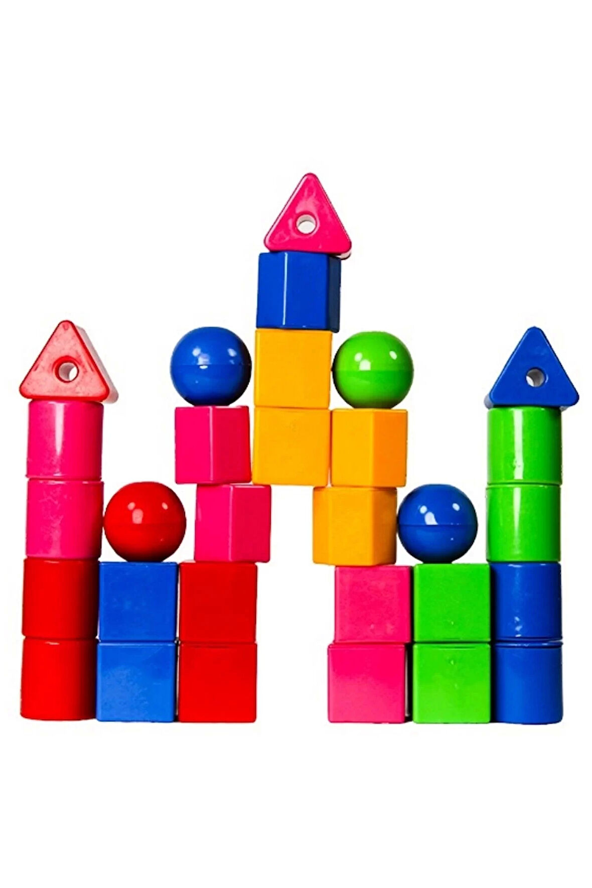 Kız Çocuk Oyuncak Erkek Çocuk Oyuncak Eğitici Şekiller 50 Parça Erkek Çocuk Oyuncak Eğitici Oyuncakl