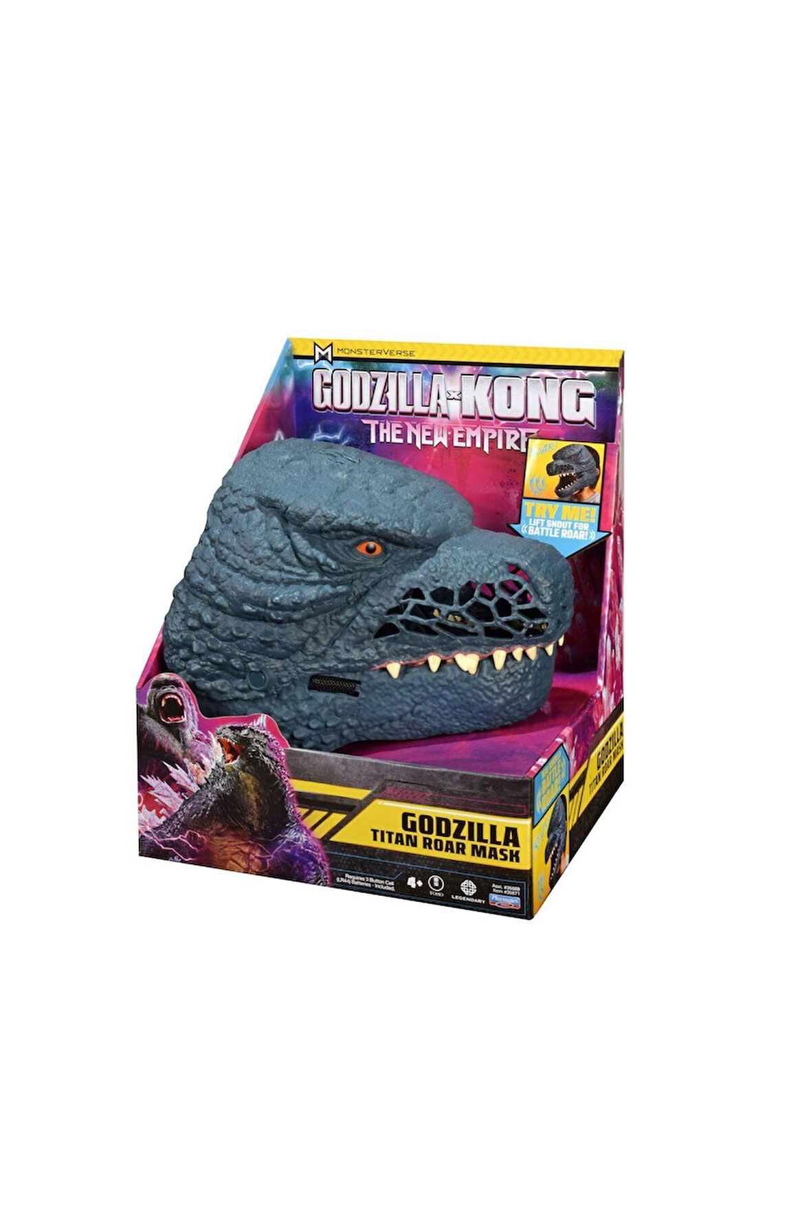 Kız Çocuk Oyuncak MN306000 Godzilla vs. Kong Sesli Maske - 35699 Erkek Çocuk Oyuncak Eğitici Oyuncak