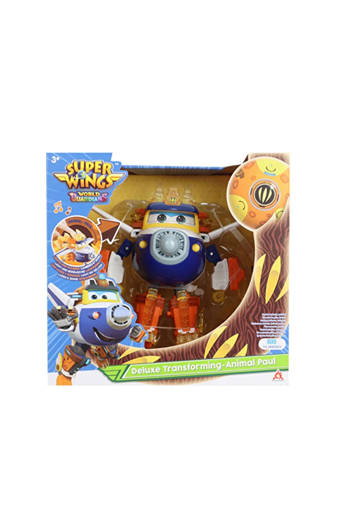 Kız Çocuk Oyuncak Harika Kanatlar Deluxe Dönüşen Animal Paul Erkek Çocuk Oyuncak Eğitici Oyuncaklar