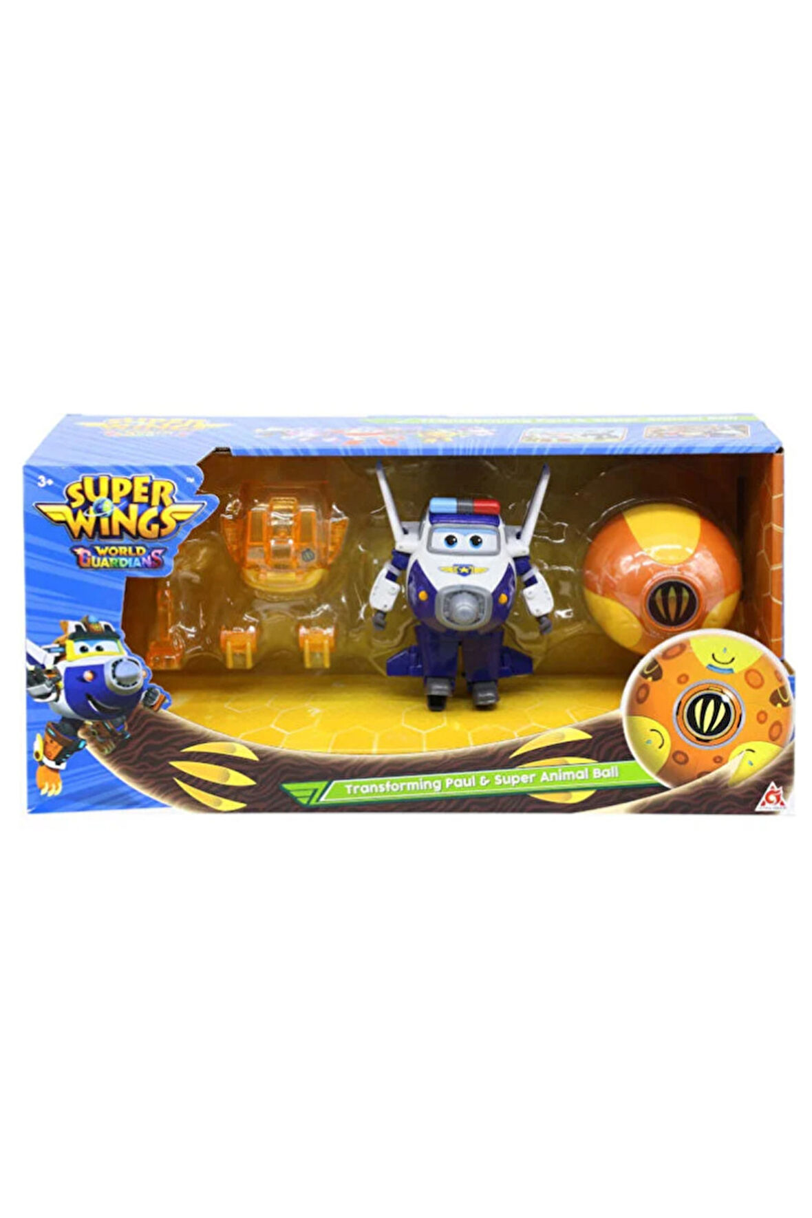 Kız Çocuk Oyuncak Harika Kanatlar Dönüşen Paul ve Super Animal Ball Erkek Çocuk Oyuncak Eğitici Oyun