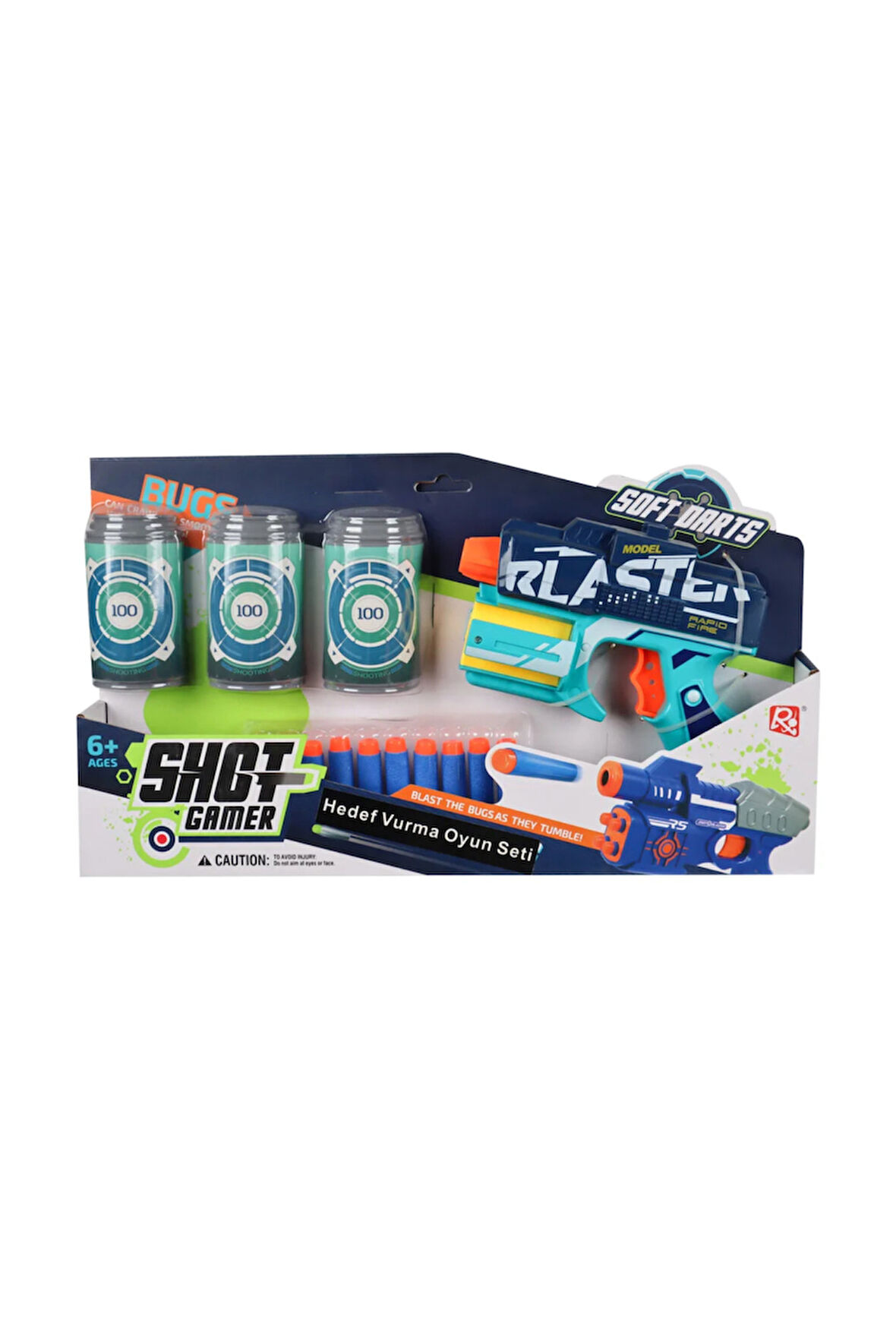 Kız Çocuk Oyuncak Hedefli Dart Tabancası 19cm Erkek Çocuk Oyuncak Eğitici Oyuncaklar