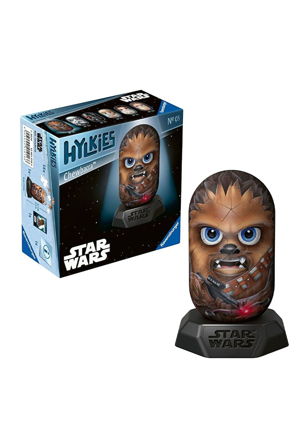 Kız Çocuk Oyuncak 010166 Hylkies - Chewbacca 54 parça Puzzle - No:05 - Ravensbur