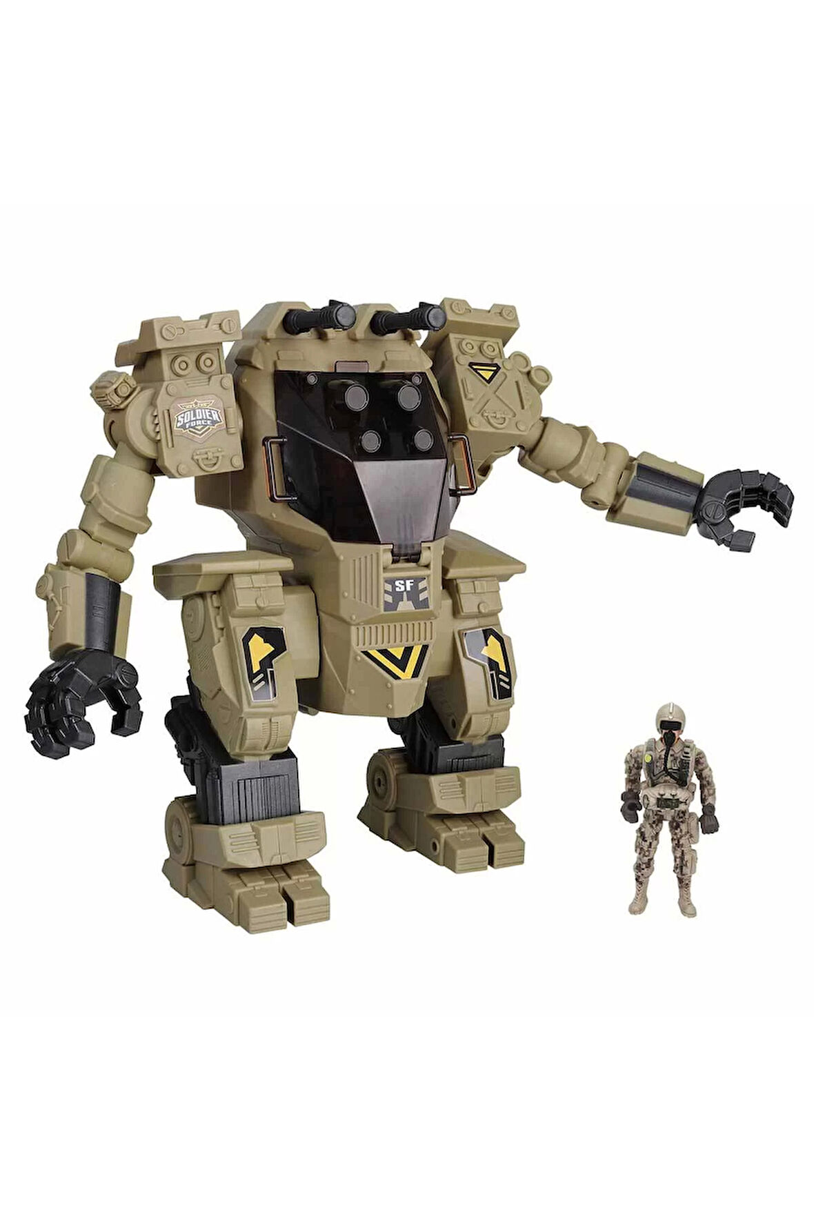 Kız Çocuk Oyuncak Soldier Force Exobot Savaş Mekanizması Seti Erkek Çocuk Oyuncak Eğitici Oyuncaklar