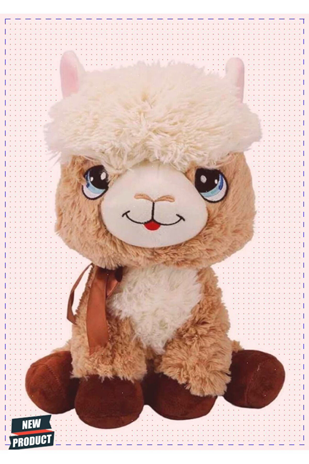Kız Çocuk Oyuncak 3188 Sunman, Peluş Lama 35cm Erkek Çocuk Oyuncak Eğitici Oyuncaklar