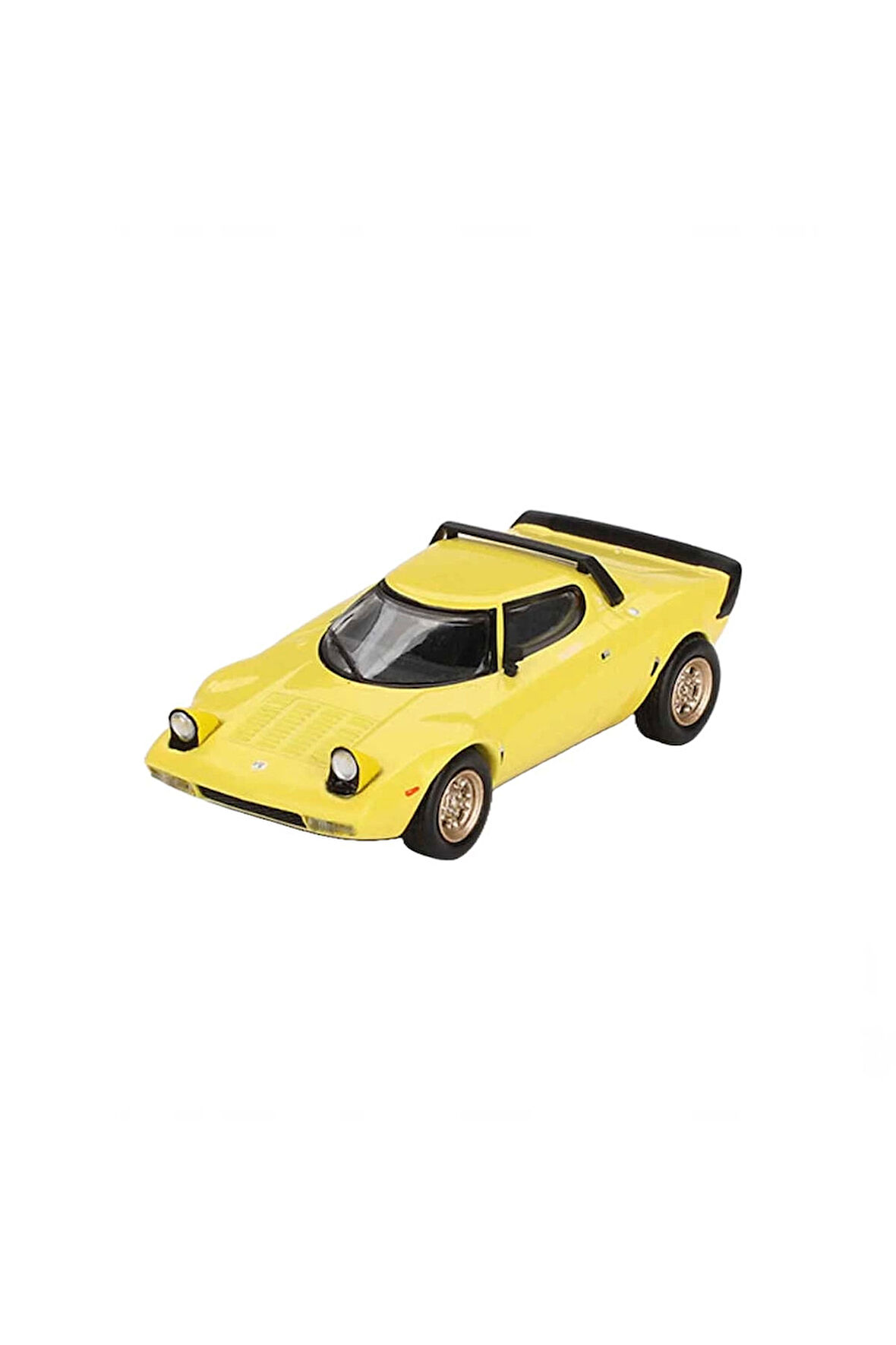 Kız Çocuk Oyuncak Mini GT 1/64 Lancia Stratos HF Stradale Giallo Fly Erkek Çocuk Oyuncak Eğitici Oyu