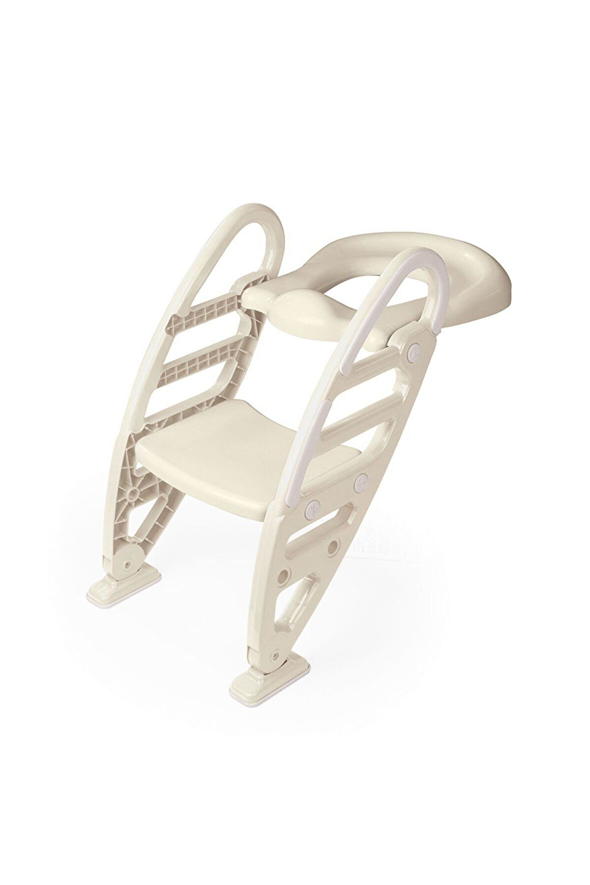 Kız Çocuk Oyuncak 7241 Kaymaz Ayarlı Merdiven Klozet Adaptörü Relax Bej Erkek Çocuk Oyuncak Eğitici