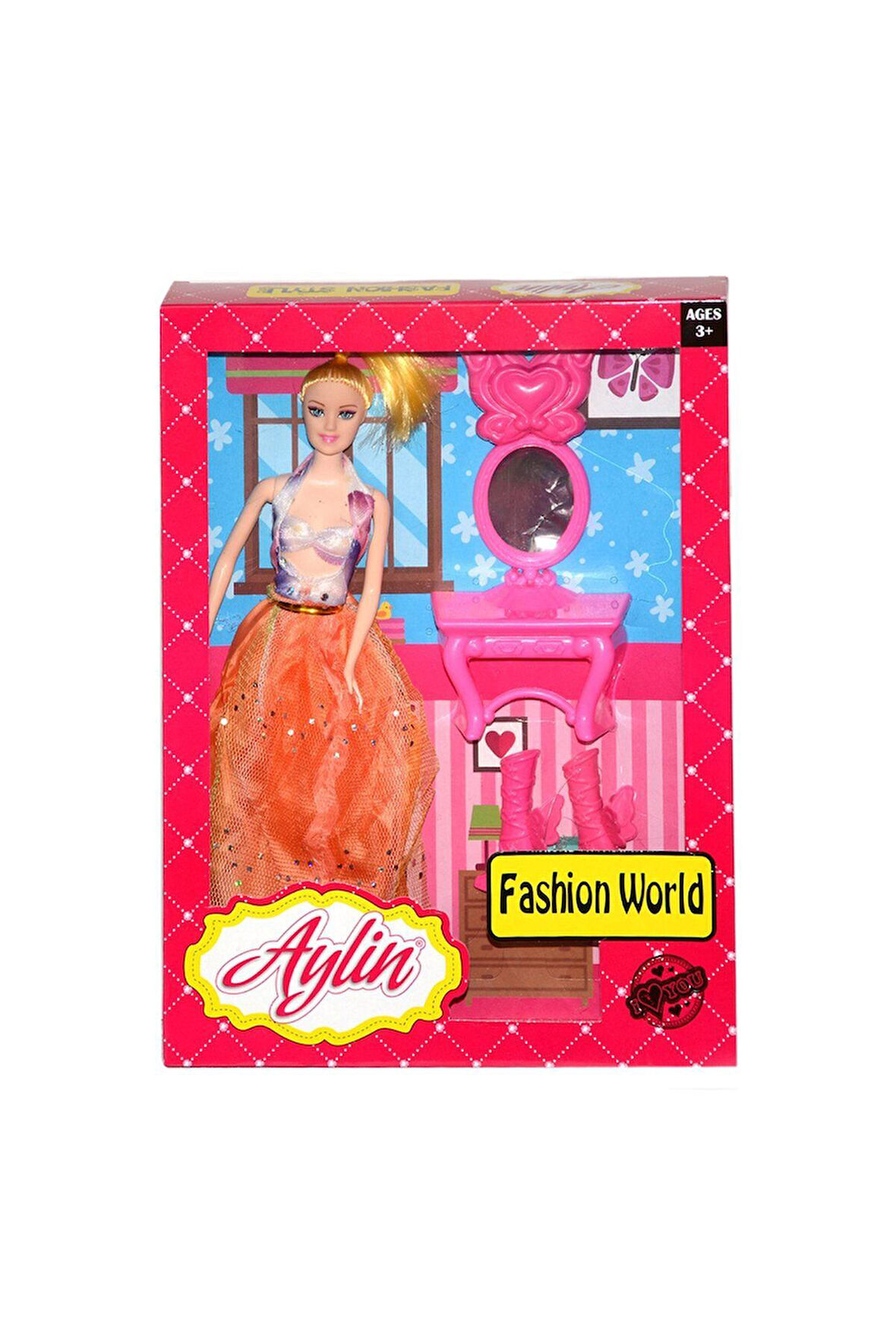 Kız Çocuk Oyuncak 291 Efe, Aylin ve Dresuarı / +3 yaş Erkek Çocuk Oyuncak Eğitici Oyuncaklar