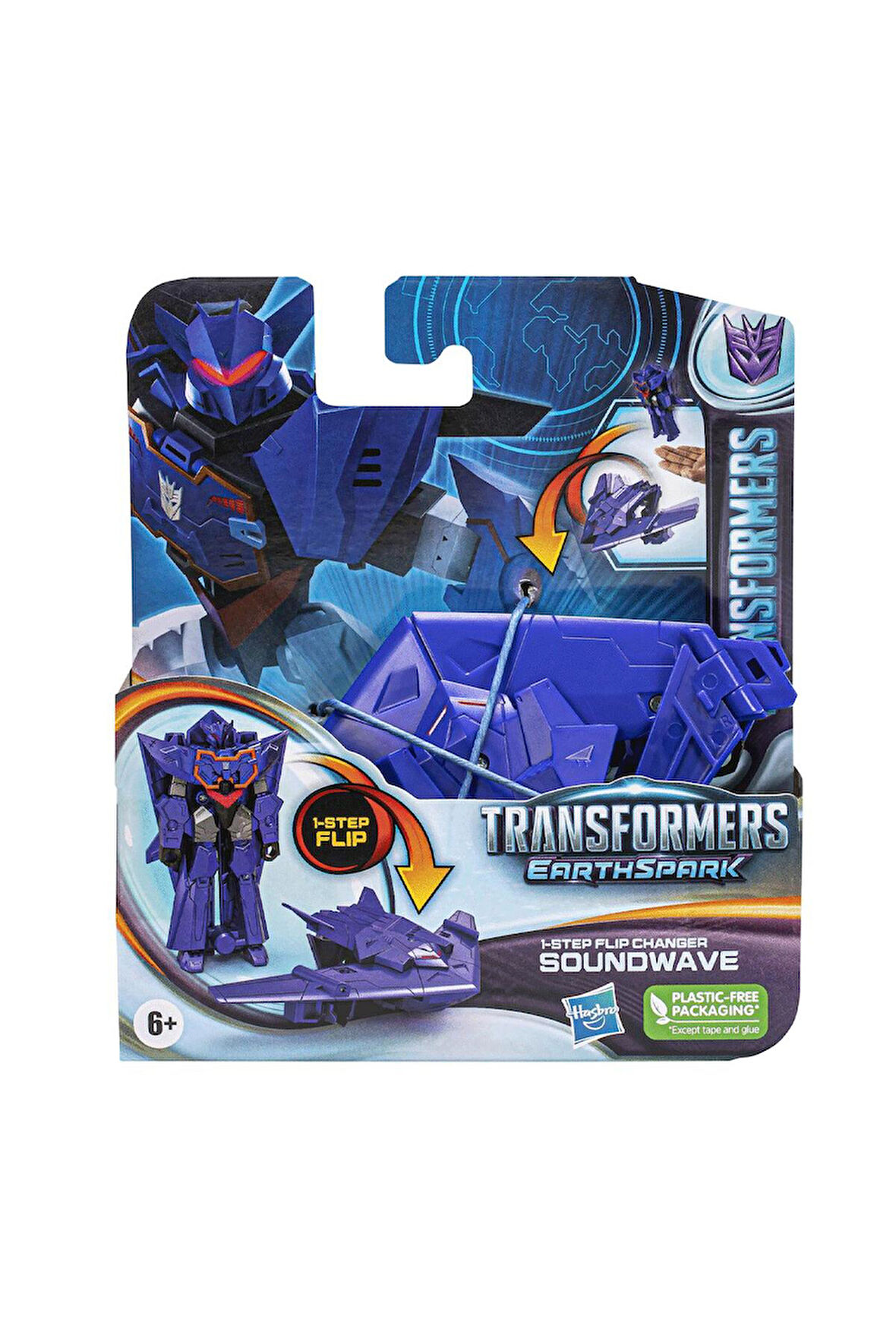 Kız Çocuk Oyuncak F6229 Transformers Earthspark Tek Adımda Dönüşen Figür Erkek Çocuk Oyuncak Eğitici