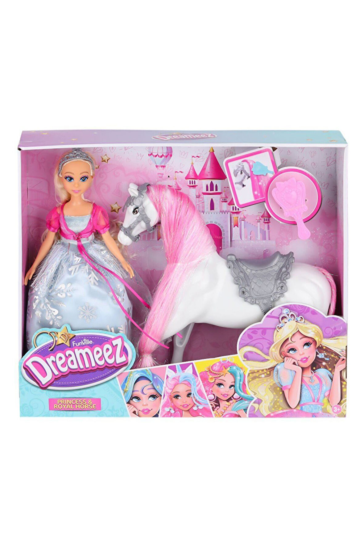 Kız Çocuk Oyuncak 81047 Dreameez Prenses Bebek ve Atı Erkek Çocuk Oyuncak Eğitici Oyuncaklar