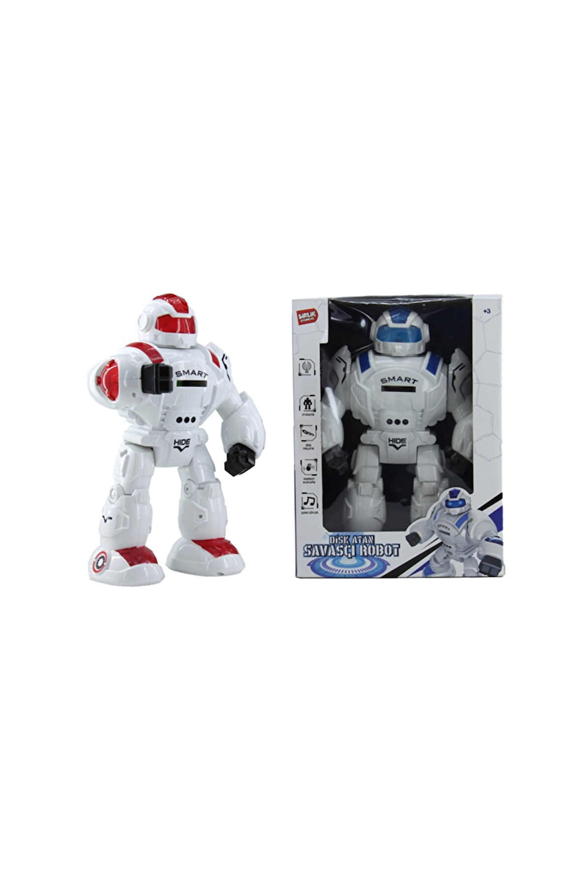 Kız Çocuk Oyuncak U/K DİSK ATAN SÜPER ROBOT Erkek Çocuk Oyuncak Eğitici Oyuncaklar