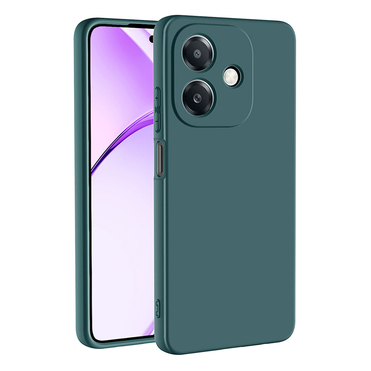 Oppo A3 Kılıf Lansman içi Kadife Silikon Zr-Mara