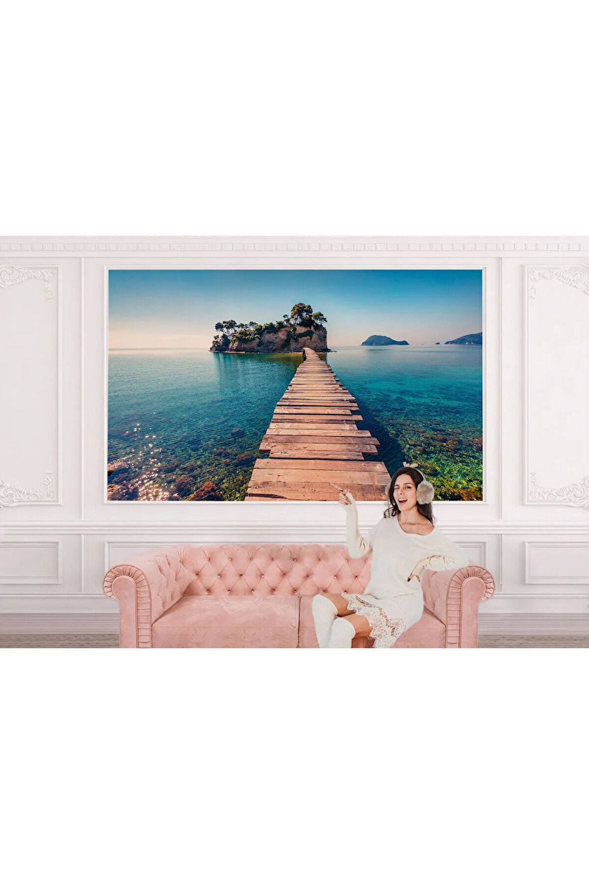 Oxyteez   Zakinthos Adası Yunaniztan Dekoratif Duvar Kağıdı-3584 3584