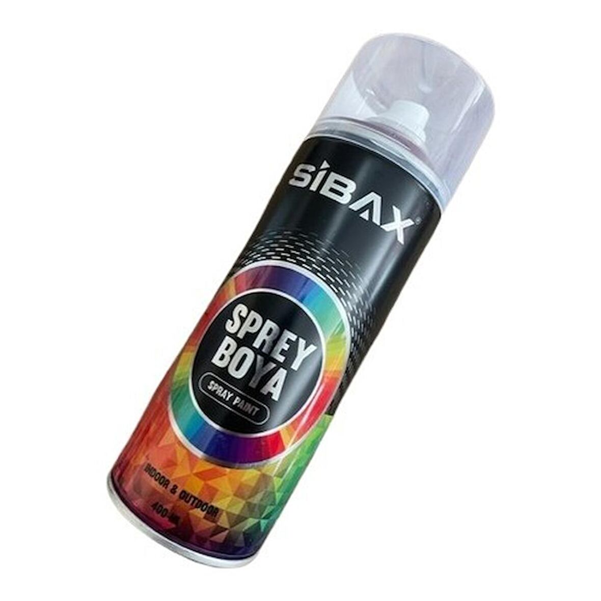 Sibax Akrilik Sprey Boya Parlak Vernik 400 ML