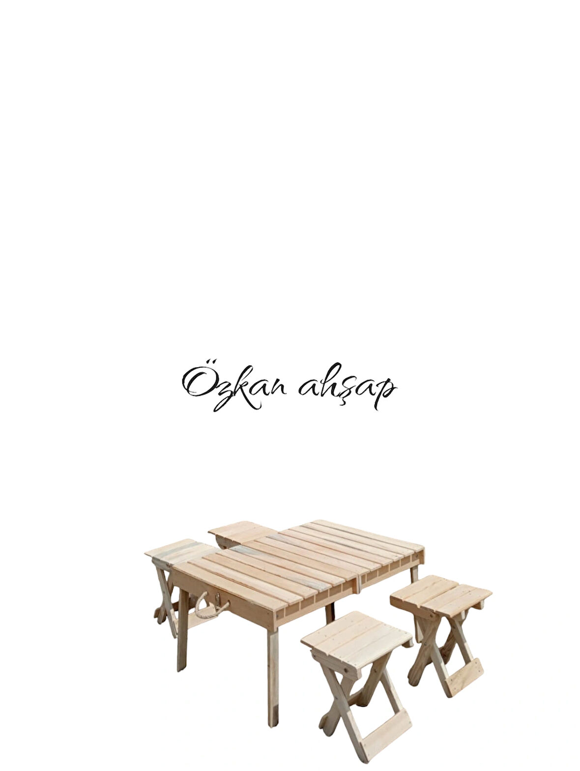 Katlanabilir Bavul  masa  takımı  