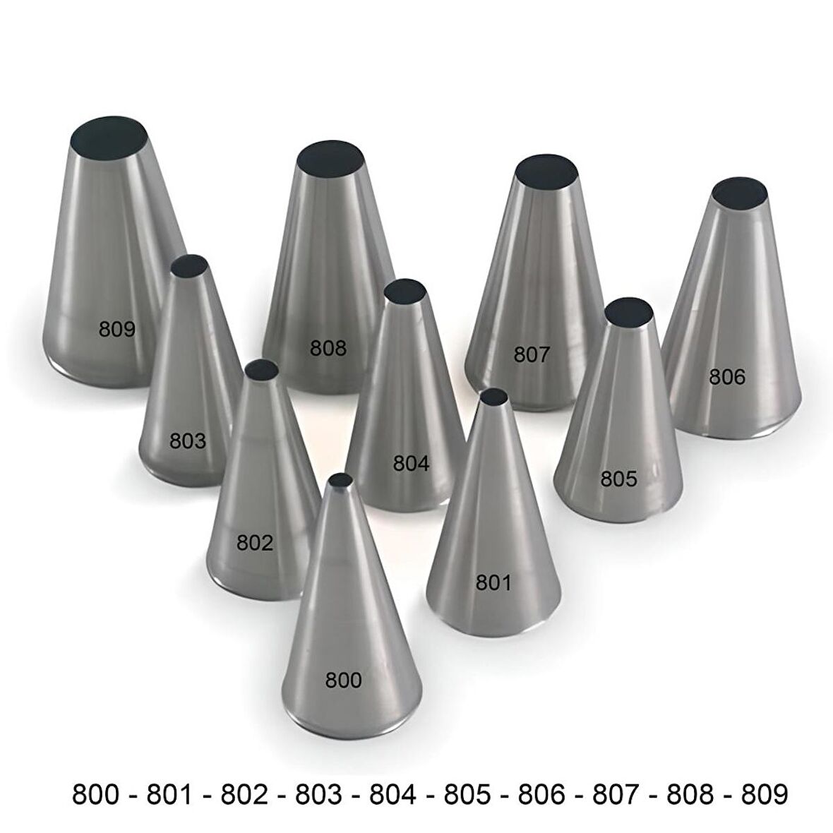 Metal Tekli Duy - Düz Uç