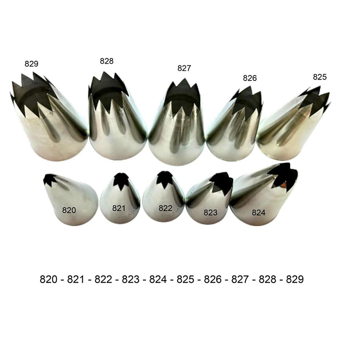 Metal Tekli Duy - Geniş Dişli Uç