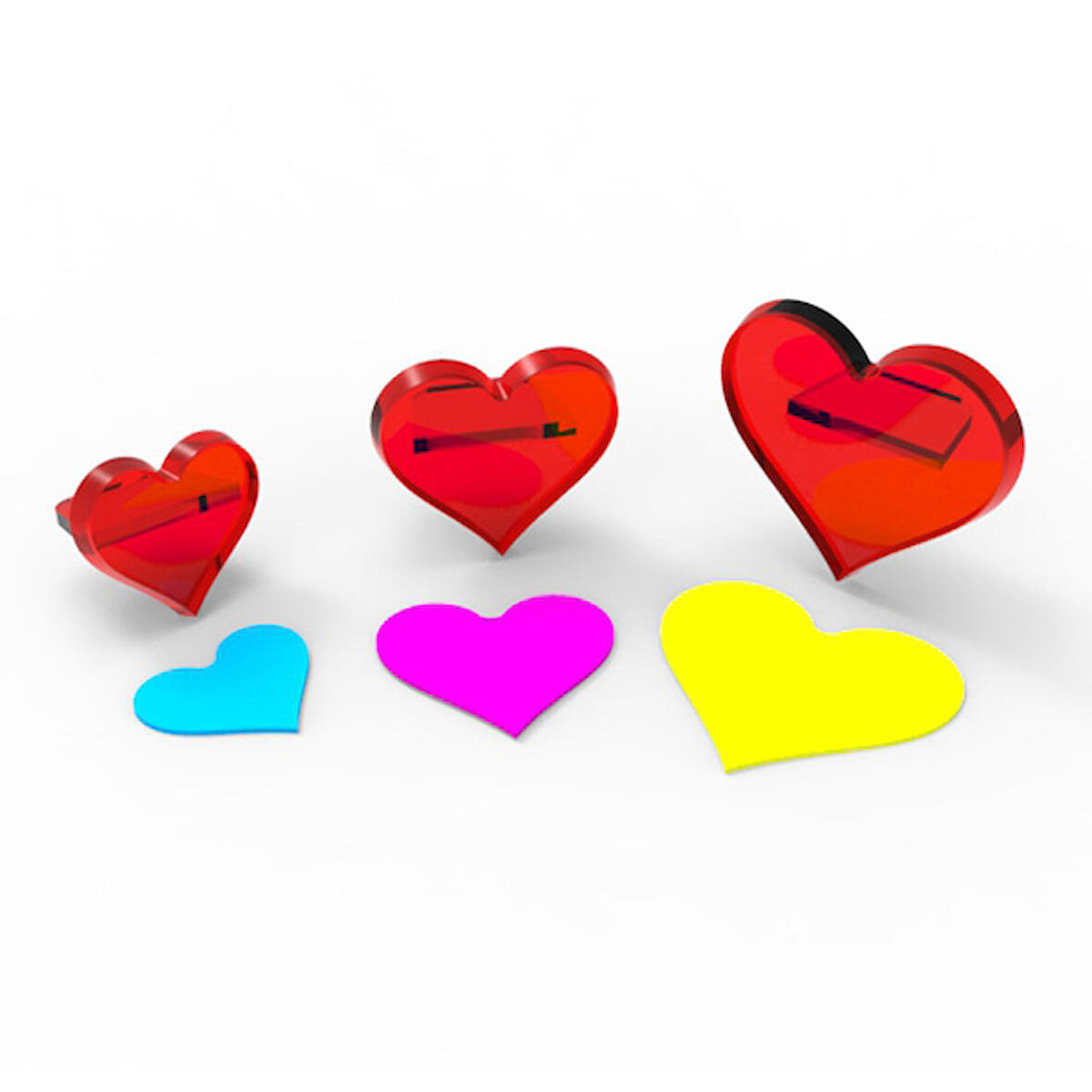 Kesici & Transfer Set - Kalp