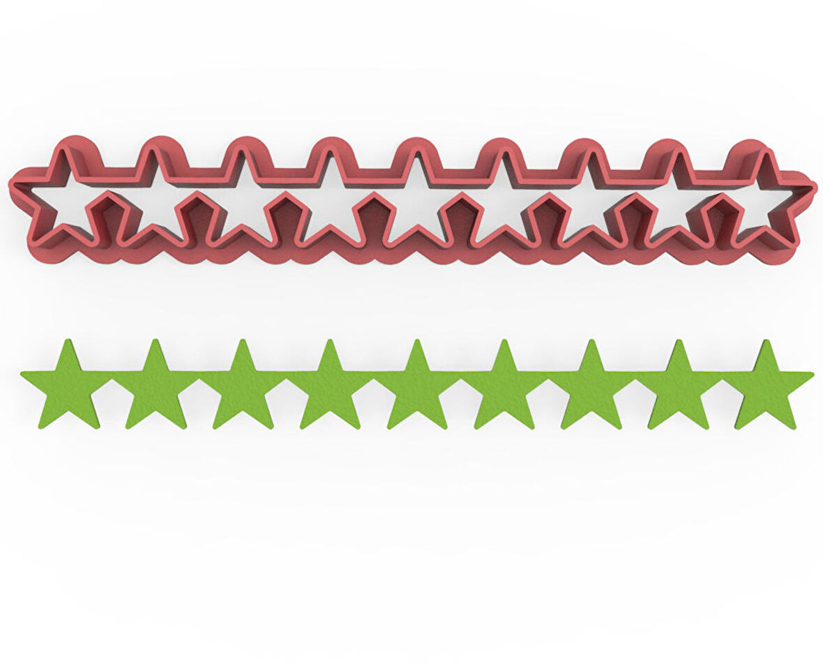 Yıldız Fondant Kesici