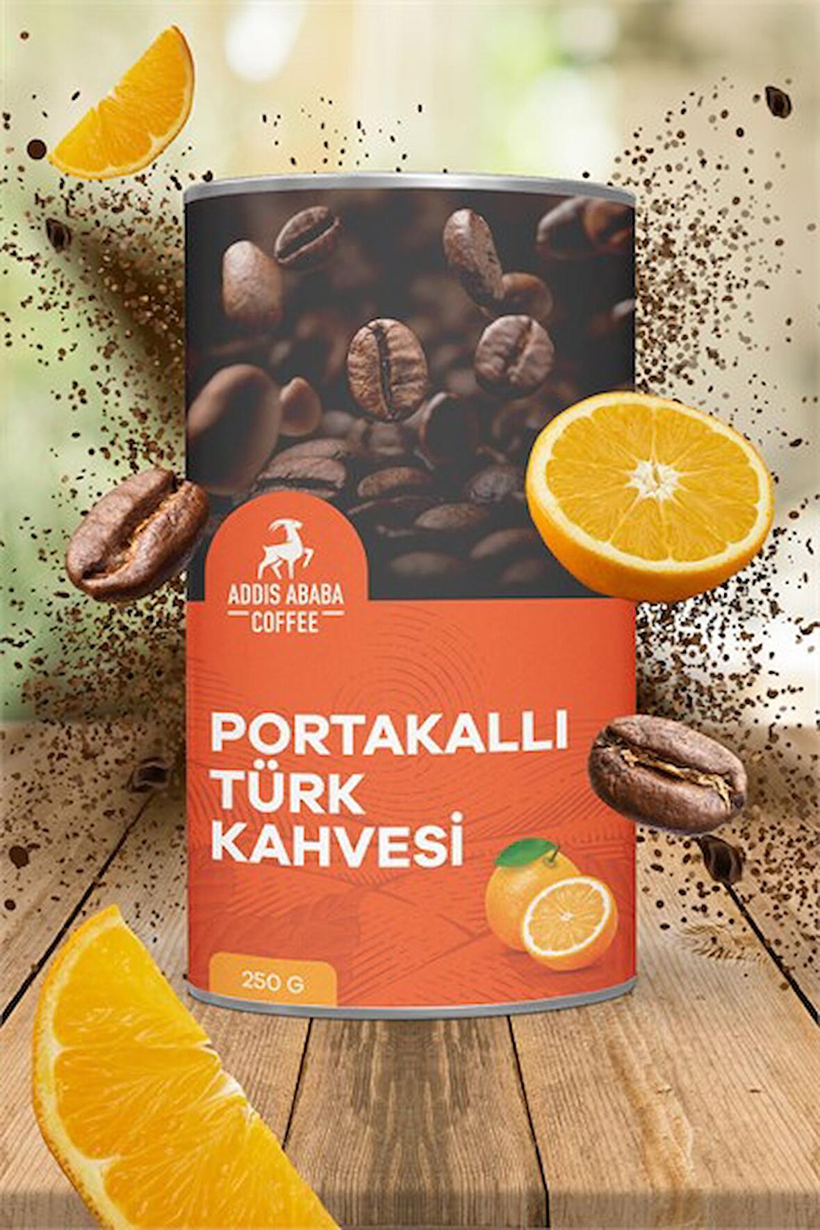 Portakallı Türk Kahvesi 250 Gr.