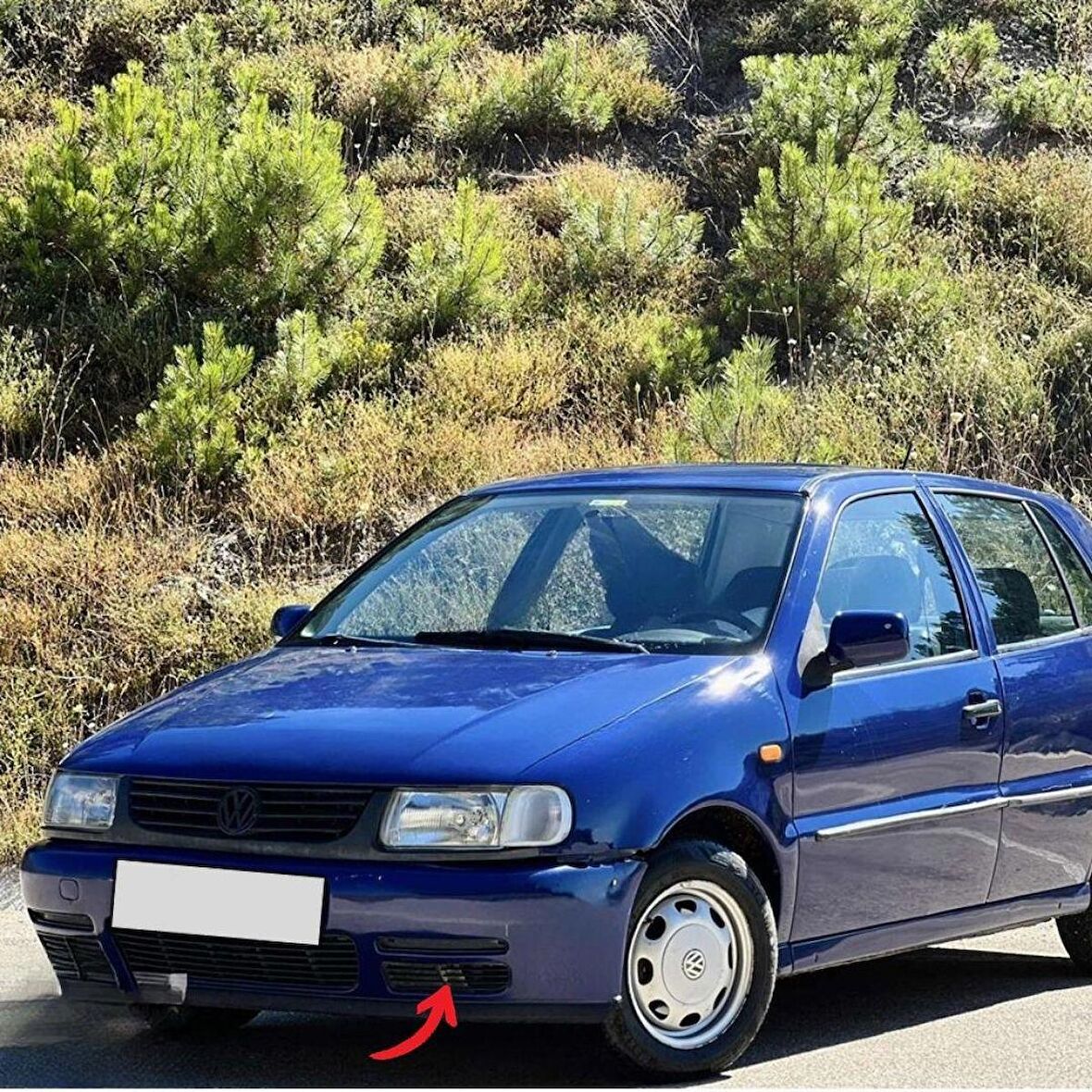 GKL Sol Sis Farı Kapağı Kapak Sissiz VW Polo Hb 1994-1999 6N0853665B