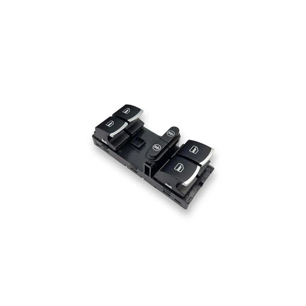 MCAR Dörtlü Cam Açma Düğmesi Krom VW Touareg 2011-2014 7P6959857