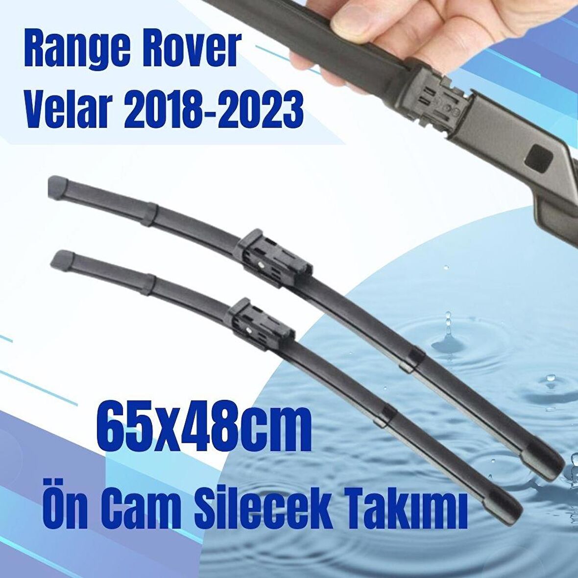 SİLBAK Ön Cam Silecek Takımı Range Rover Velar 2018-2023 65x48cm 