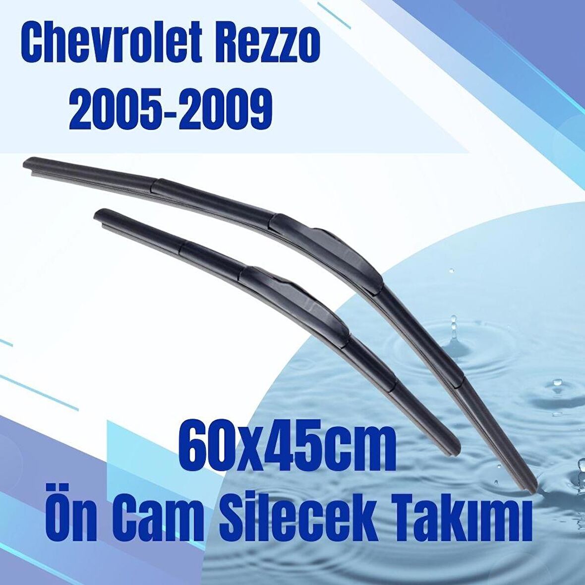 SİLBAK Ön Cam Silecek Takımı Chevrolet Rezzo 2005-2009 60x45cm