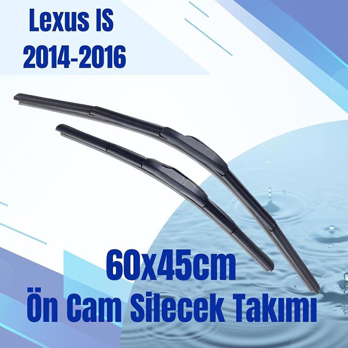 SİLBAK Ön Cam Silecek Takımı Lexus IS 2014-2016 60x45cm