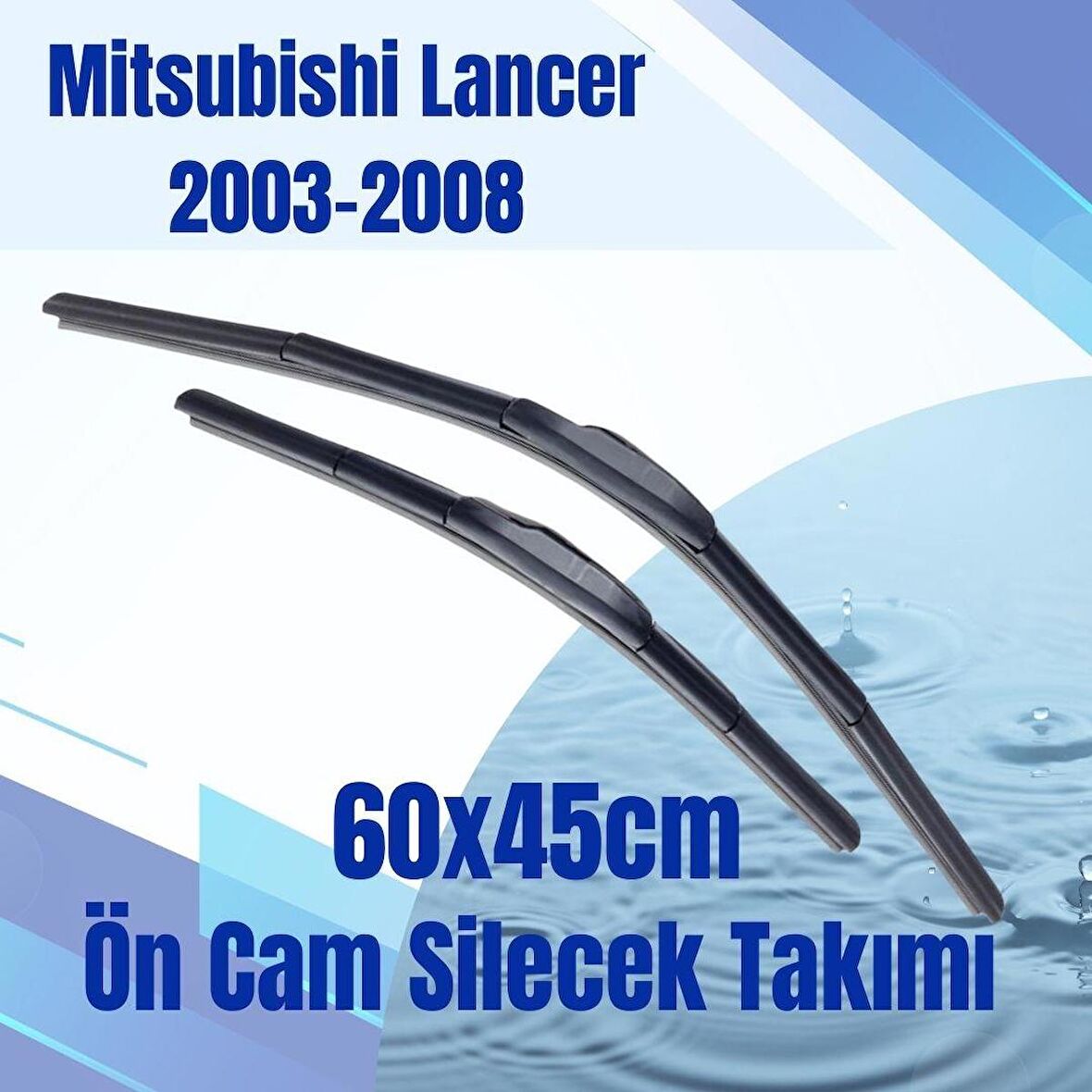 SİLBAK Ön Cam Silecek Takımı Mitsubishi Lancer 2003-2008 60x45cm