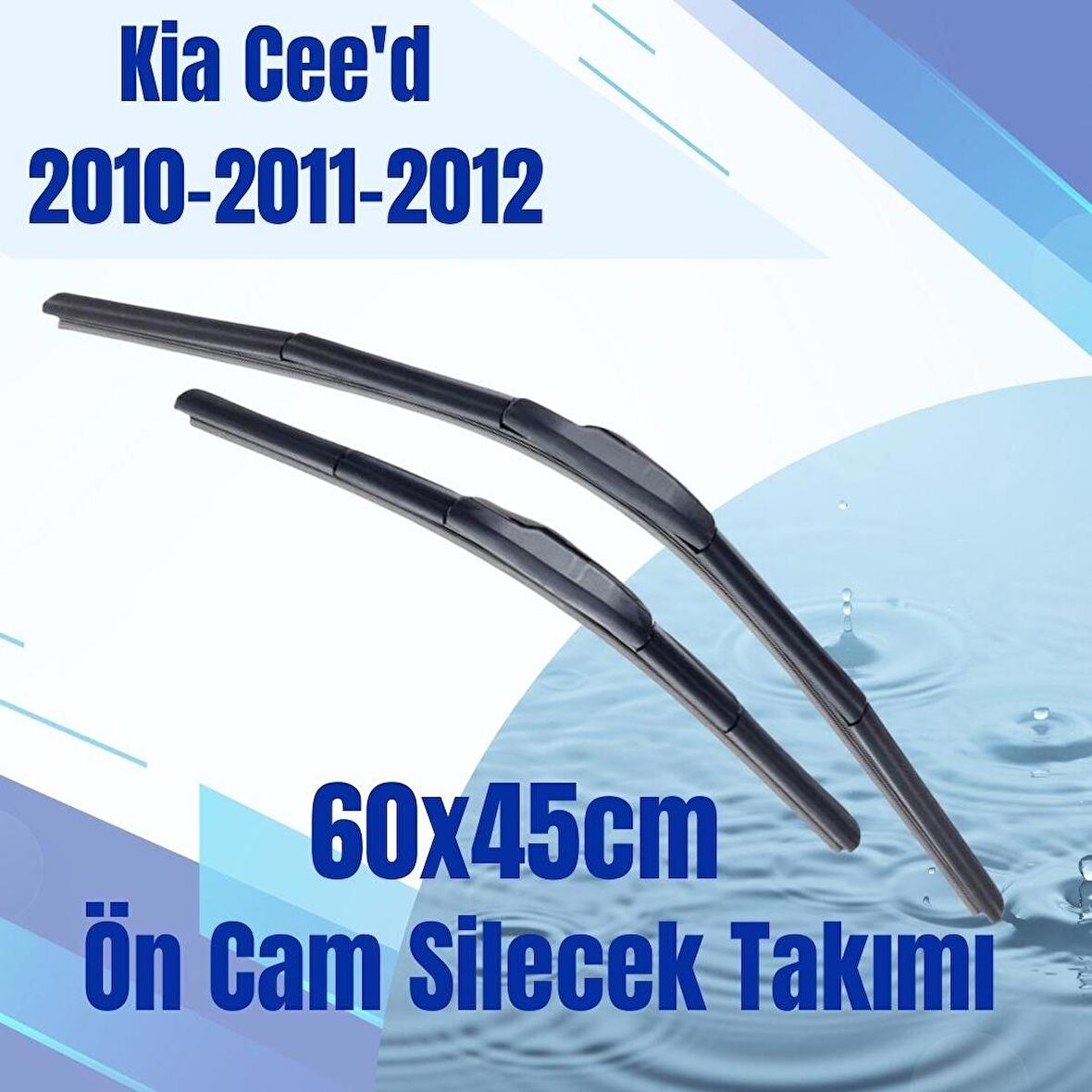 SİLBAK Ön Cam Silecek Takımı Kia Ceed Cee'd 2010-2011-2012 60x45cm