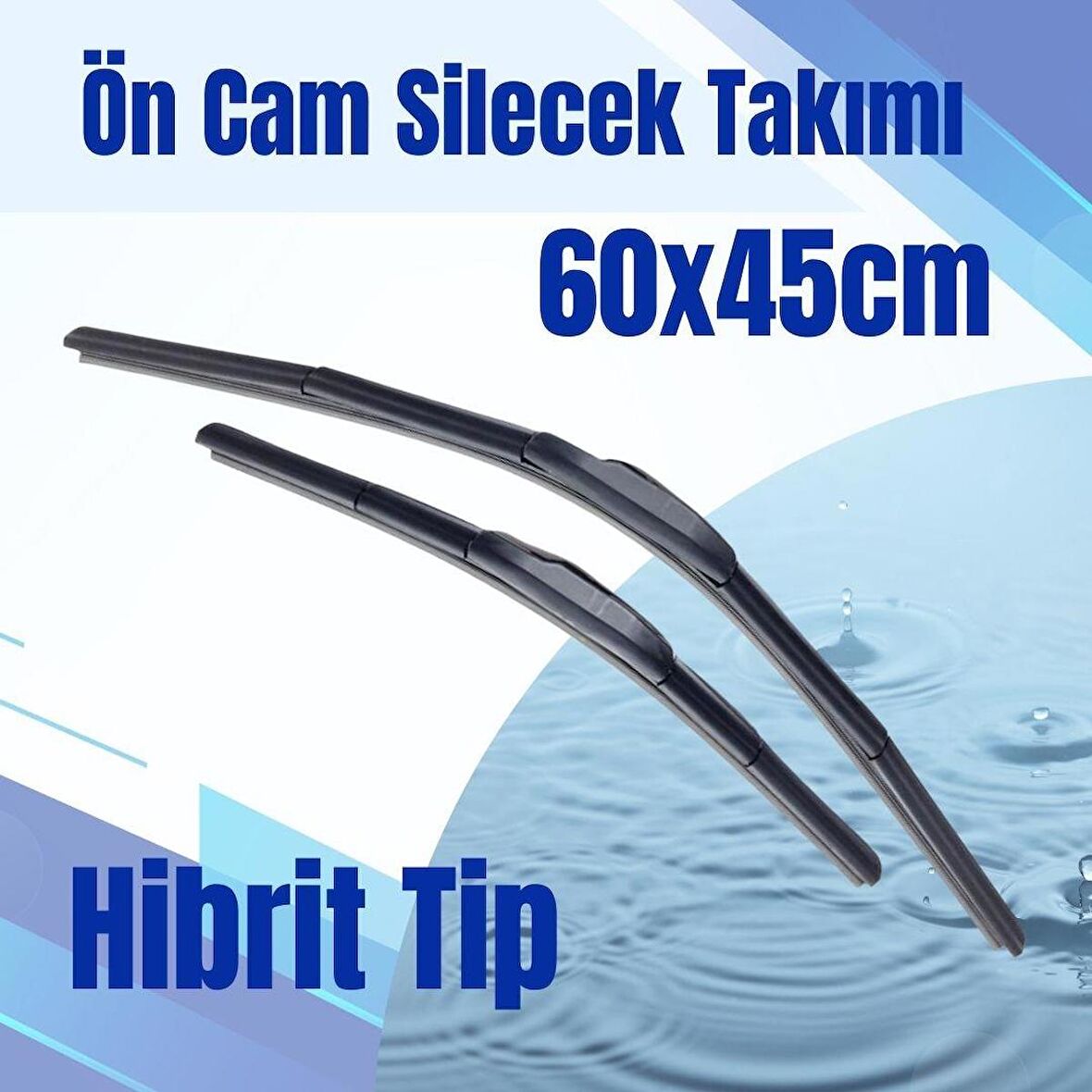 SİLBAK Ön Cam Silecek Takımı Hibrit Tip 60x45cm