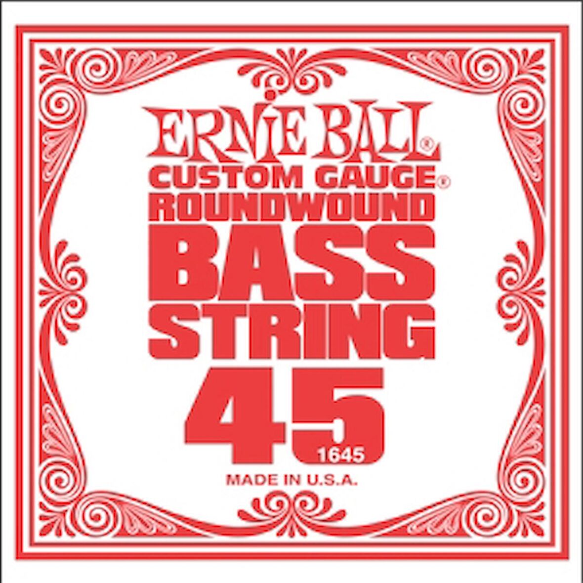 Ernie Ball P01645 .045 Nickel Wound Bas Tek Tel