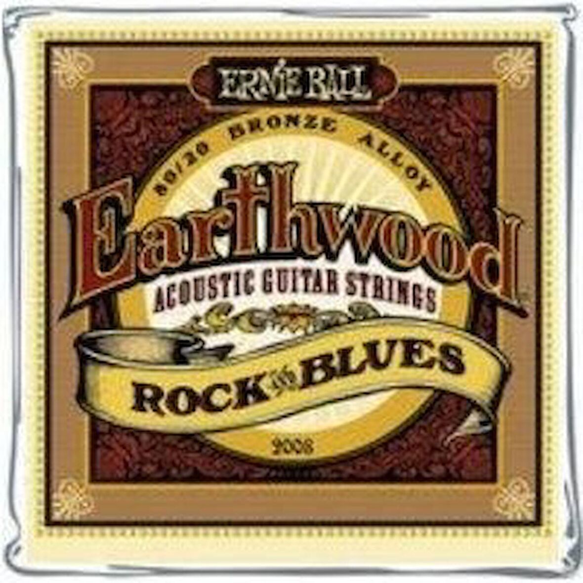 Ernie Ball P02008 Rock Blues 10-52 Akustik Gitar Teli